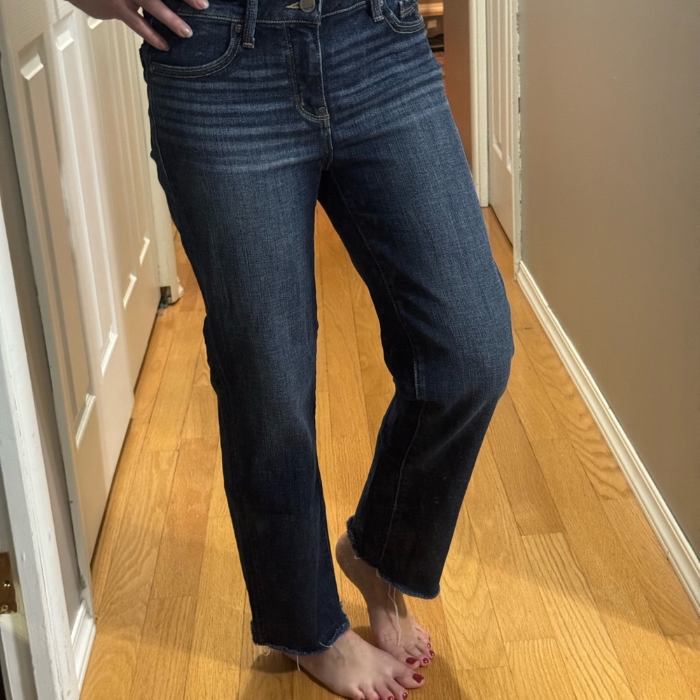 Buckle Blue Straight Leg Jeans Classic Style